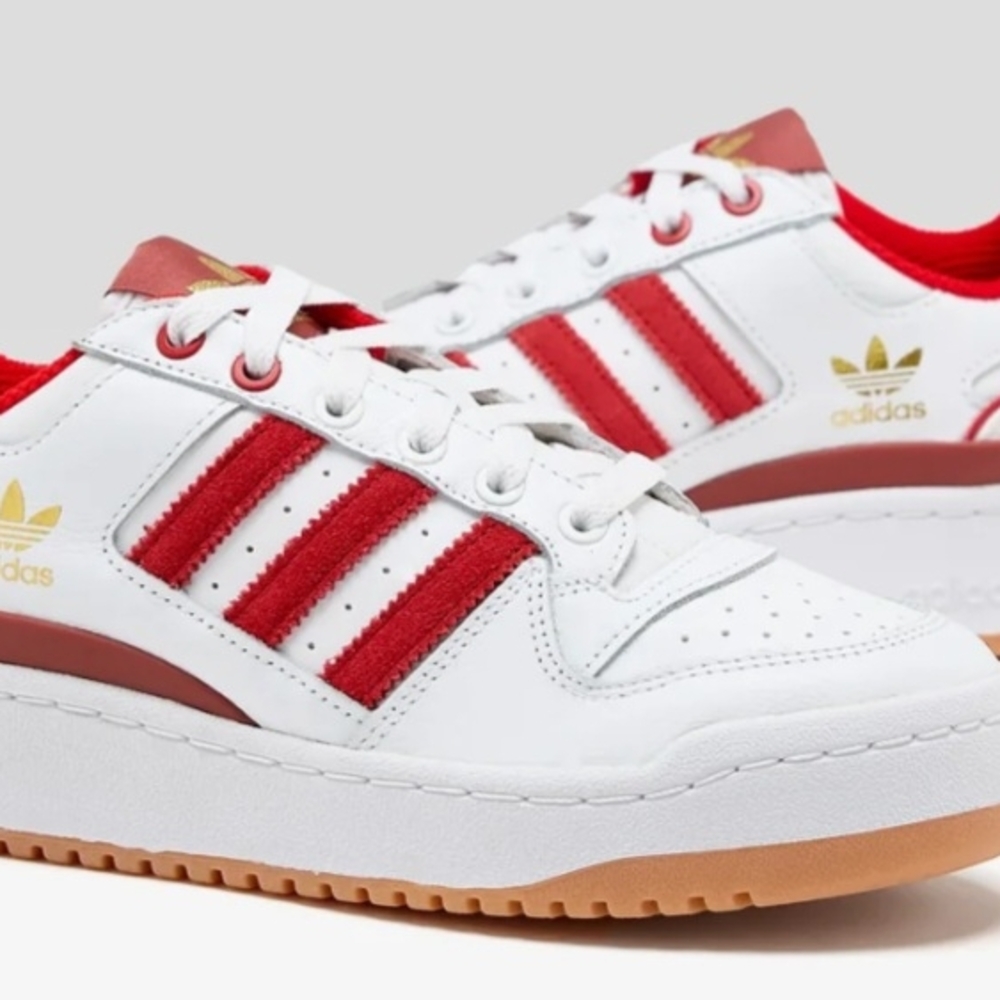 Adidas Forum Bold Stripe Low - Size 9.5 Men /11 Women
